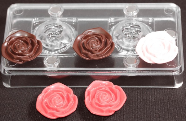 SYOUTOU 花 シリコンモールド 15個取り 薔薇 バラ型 ひまわり あさがお ...